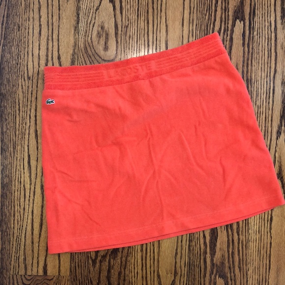 Lacoste Dresses & Skirts - Lacoste terry mini skirt